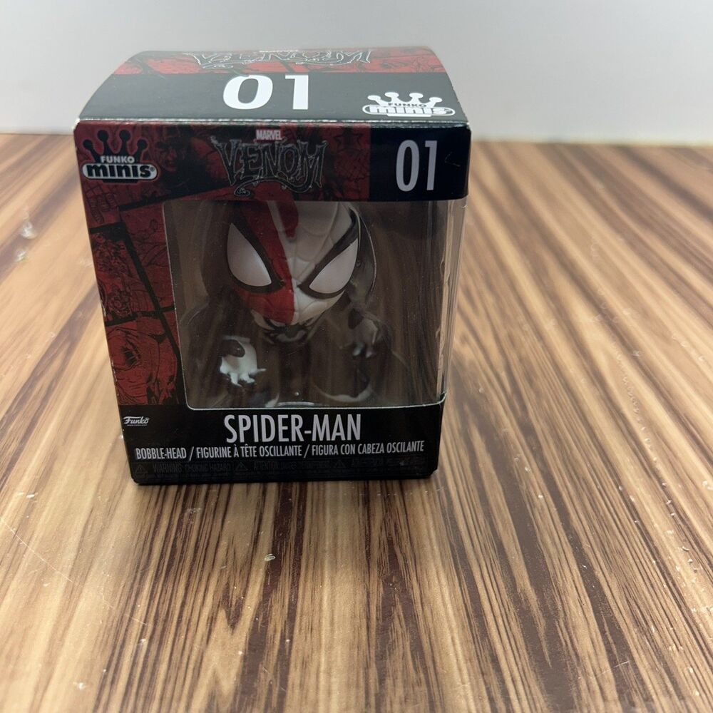 Funko Minis Marvel Venom Spider-Man #01 Collectible Vinyl Figure NIB